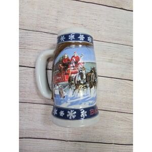 Budweiser Lighting‎ the Way Home 1995 Holiday Stein Signature Edition Vintage